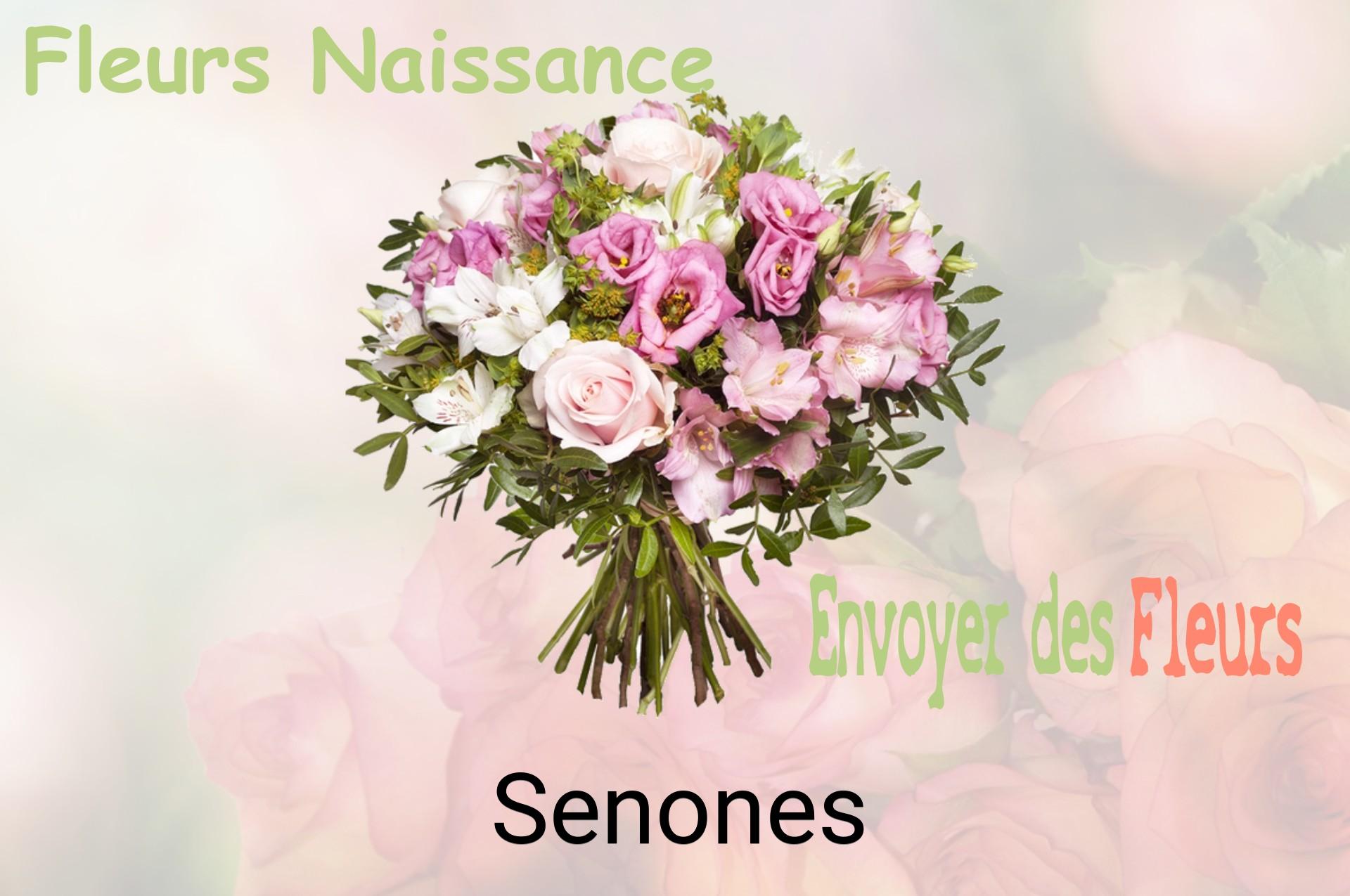 Bouquet de fleurs de naissance livré à Senones